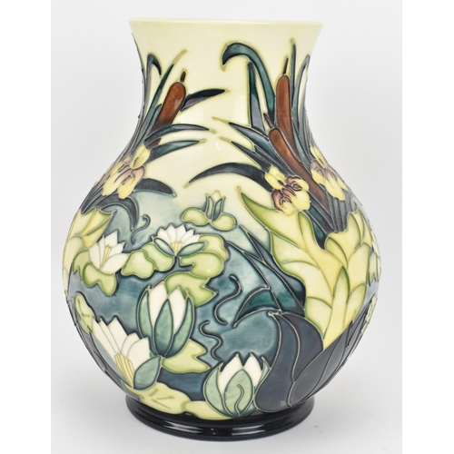 87 - A Moorcroft pottery 'Lamia' vase, designed by Rachel Bishop, painted by Sharon Austin, 1995, of balu... 