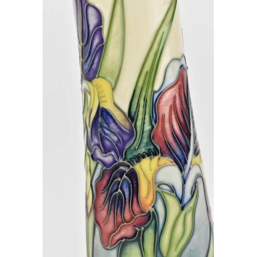 88 - A Moorcroft pottery 'Iris' jug, designed by Rachel Bishop for the Moorcroft Collectors Club 1996, of... 