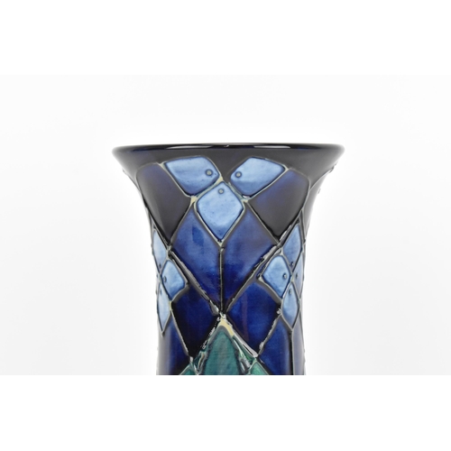 93 - A Moorcroft pottery 'Lattice' vase, designed by Sally Tuffin, painted by Hayley Smith, circa 1993, w... 