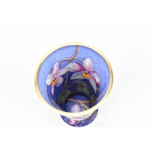 98 - A Moorcroft enamels 'Mapuana' miniature vase, designed by Marie Graves, 2003, limited edition of 21/... 