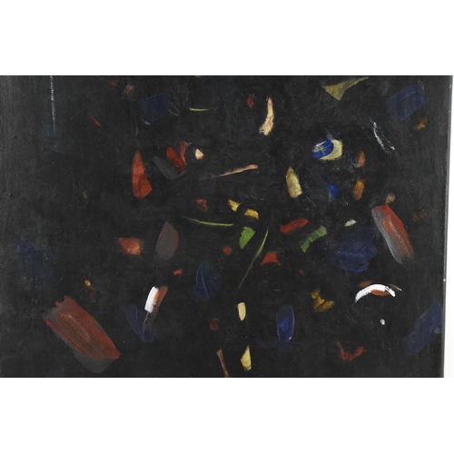 145 - Nejad Devrim (1923 - 1995) Turkish 
 Abstract composition, untitled, oil on canvas, signed lower rig... 