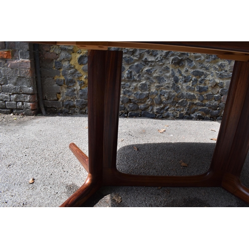 154 - A set of eight Danish teak dining chairs designed by Svend Aage Madsen, stamped to undersides, toget... 