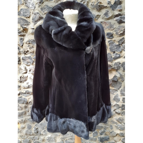 Sold at Auction: Mink Jacket/Shawl