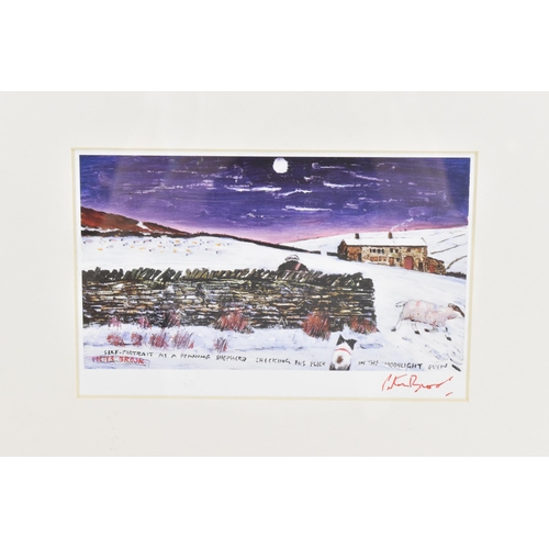 196 - Peter Brook (1927-2009) British 
'Exciting Global Changes', limited edition 69/195, 14 cm x 27 cm, s... 