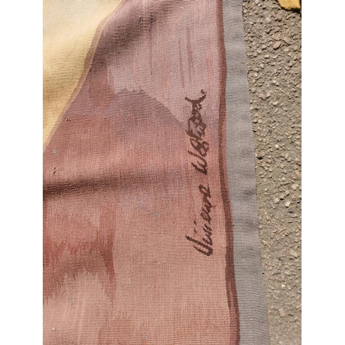 42 - A Rug Company Union VW Jack Aubusson rug by Vivienne Westwood, hand woven, signed to one end, from t... 