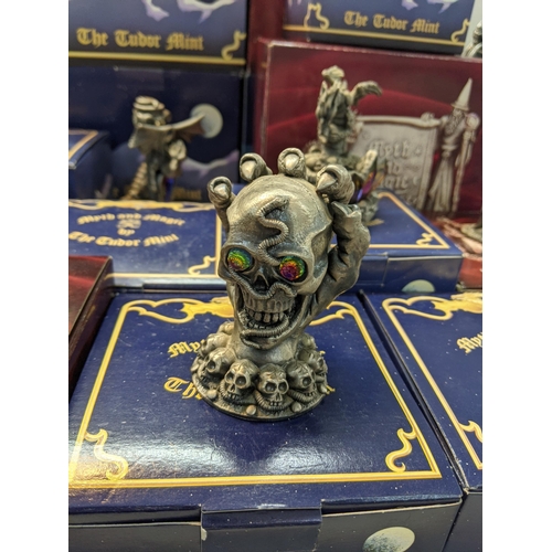 Approximately 20 Myth & Magic figures and models by the Tudor Mint