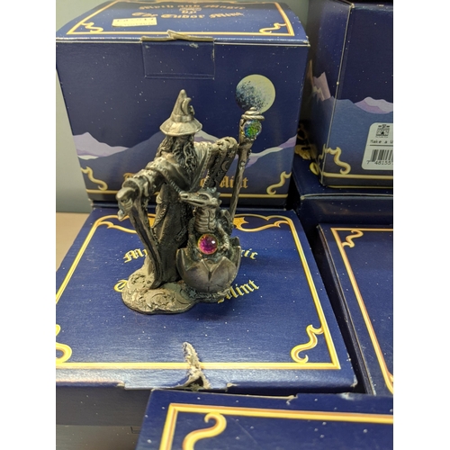 Approximately 20 Myth & Magic figures and models by The Tudor Mint