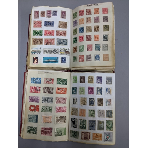 492 - Two stamp albums containing stamps form around the world
Location:LWB