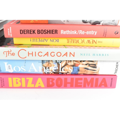 227 - A collection of Art coffee table books, to include 'Ibiza Bohemia' by Assouline Publisher; 'Bauhaus'... 