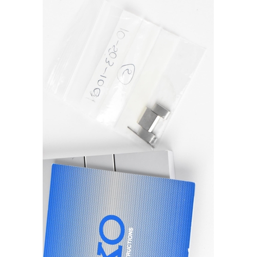 20 - A Seiko, automatic, gents, stainless steel wristwatch, circa 2017, model 4R36-03H0, having a black d... 