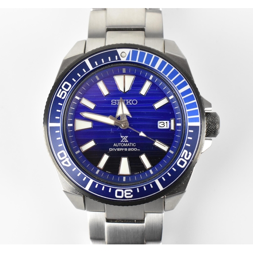 10 - A Seiko Prospex, special edition 'Save The Oceans', Divers 200m, automatic, gents, stainless steel w... 