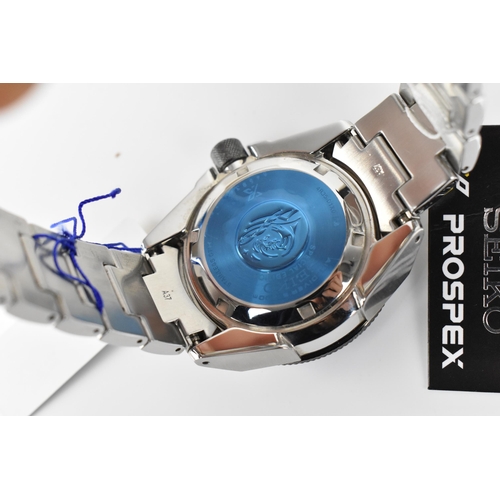 10 - A Seiko Prospex, special edition 'Save The Oceans', Divers 200m, automatic, gents, stainless steel w... 