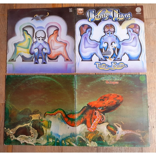 Gentle Giant - 'Three Friends', 1972 UK pressing on Vertigo