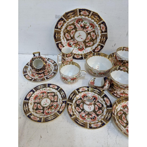 208 - A collection of 19th century and later Royal Crown Derby Imari pattern china Location: RWM