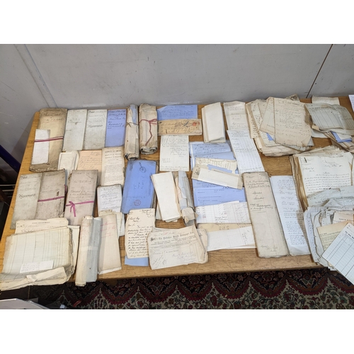 243 - A quantity of late 19th century solicitors documents relating to Malton in the County of Yorkshire a... 