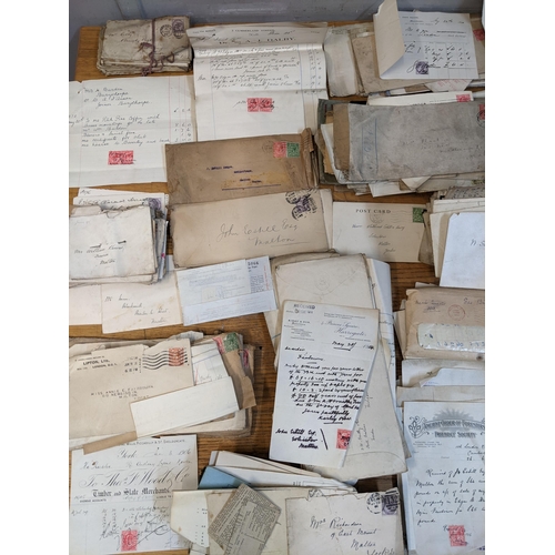 247 - A quantity of letters and correspondence relating to John Stell solicitor  in Malton, Yorkshire, alo... 