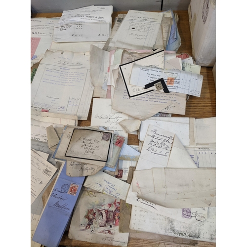 247 - A quantity of letters and correspondence relating to John Stell solicitor  in Malton, Yorkshire, alo... 