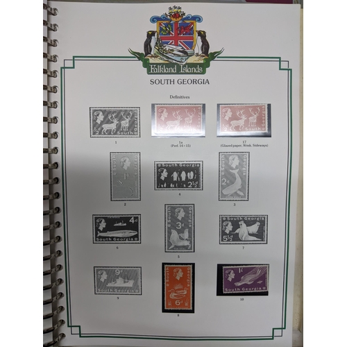 361 - Stamps - a collection of albums to include Stanley Gibbons Falkland Islands and British Atlantic Isl... 