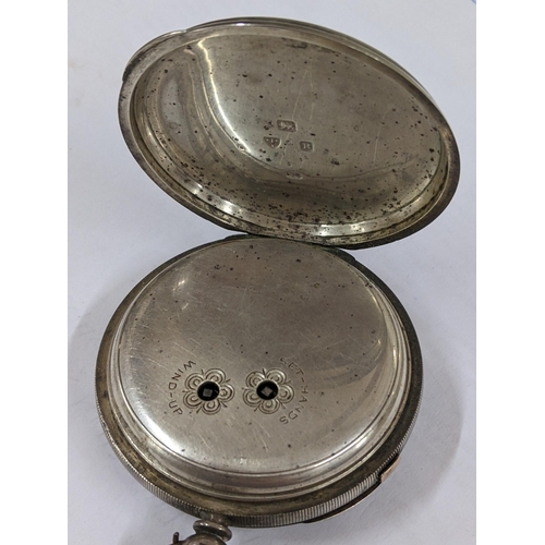 394 - A Victorian silver cased centre seconds Chronograph pocket watch
Location: CAB1