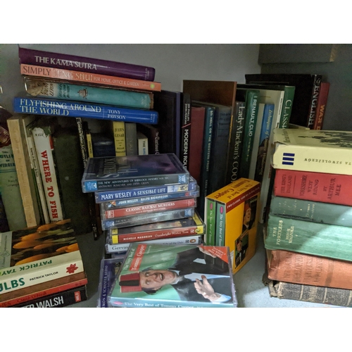 248 - A Selection of books and audio cassette books to include 1st edition 'The House of Cassell' by Simon... 