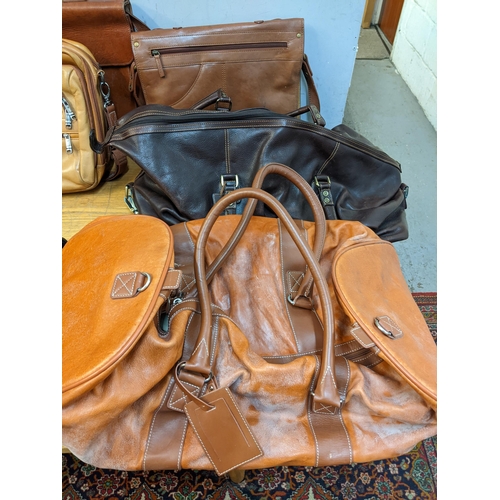 J Lewis Duffle Bag, Leather Duffle Bags