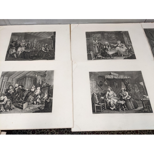 291 - A quantity of framed and glazed 18th/19th century and later engravings of portraits of various Count... 