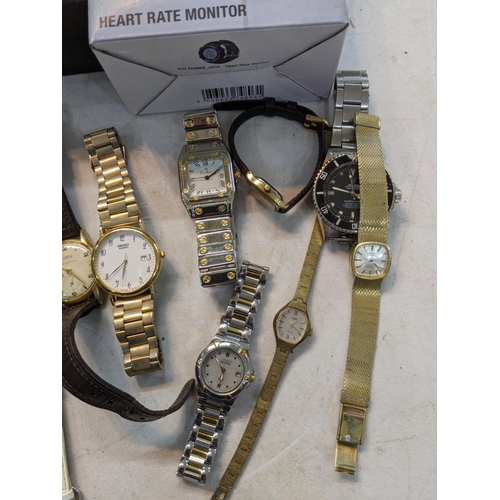 452 - Mixed wristwatches to include Citizen, Rotary, Roamer, an M&M watch and others
Location: 11:2