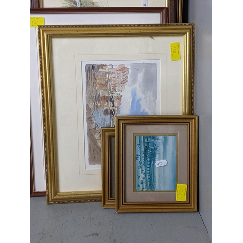 131 - A mixed selection of framed and glazed prints and pictures to include Gary Hodges - two signed limit... 