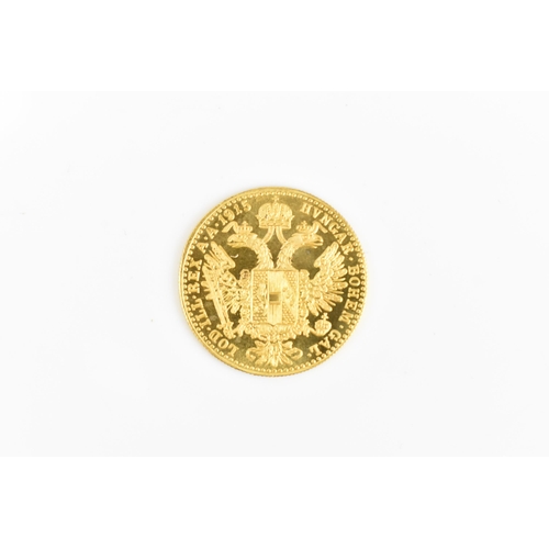 46 - Austrian Empire - Franz Joseph 1 (1848-1916) gold one Ducat, dated 1915 (the 1915 dated Ducat is sti... 