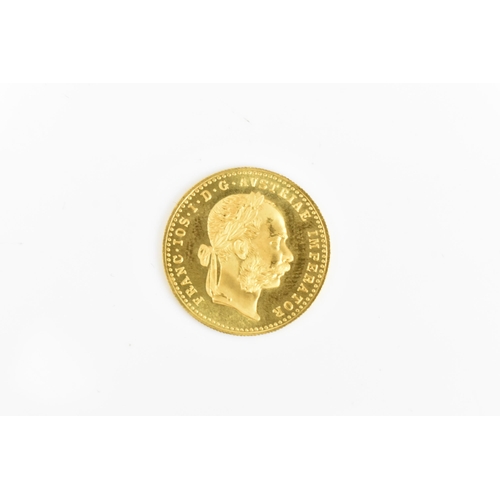 46 - Austrian Empire - Franz Joseph 1 (1848-1916) gold one Ducat, dated 1915 (the 1915 dated Ducat is sti... 