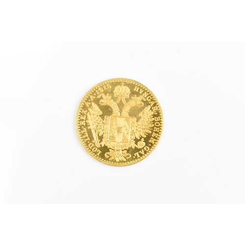 47 - Austrian Empire - Franz Joseph 1 (1848-1916) gold one Ducat, dated 1915 (the 1915 dated Ducat is sti... 