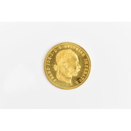 48 - Austrian Empire - Franz Joseph 1 (1848-1916) gold one Ducat, dated 1915 (the 1915 dated Ducat is sti... 