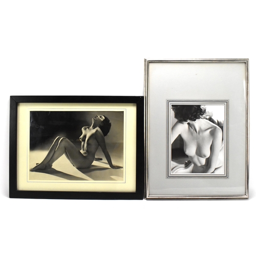 200 - Peter Fink (1907-1984) American
 Female nude black and white photograph, signed 'Peter Fink' lower l... 