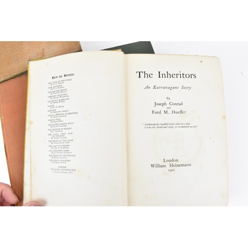 210 - Conrad J., Hueffer F.M, 'The Inheritors', first edition 1901,, published by William Heinemann, illus... 