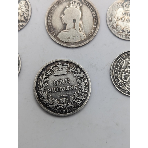 19 - A collection of Georgian and Victorian British coinage to include a George III 1819 Sixpence, mixed ... 