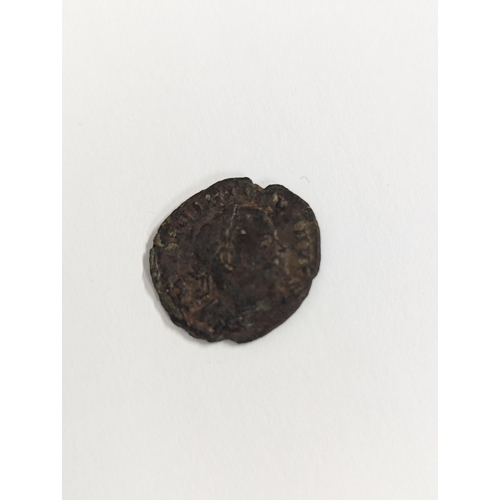 2 - A mixed group of coinage to include a Queen Elizabeth I sixth issue sixpence A/F converted to a pend... 