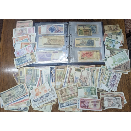 25 - A quantity of 20th century and later world banknotes to include 2006 HSBC 100 Hong Kong, Venezuela, ... 