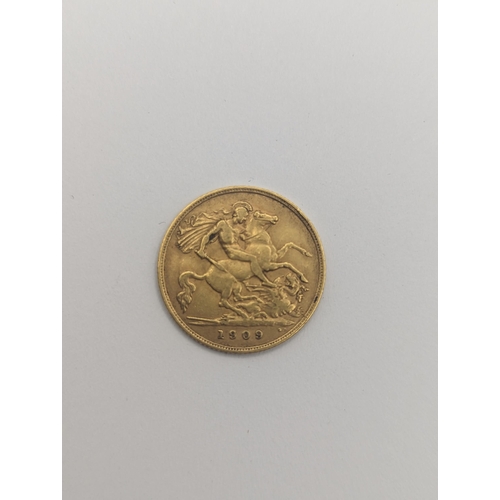 29 - United Kingdom - Edward VII (1901 -1910) Half Sovereign, dated 1909, London Mint
Location: CAB4