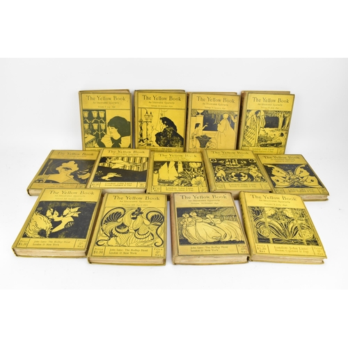 209 - Complete thirteen volumes set of 'The Yellow Book', 1894-1897, illustrated by Aubrey Beardsley, publ... 