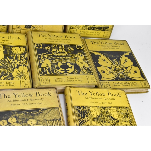 209 - Complete thirteen volumes set of 'The Yellow Book', 1894-1897, illustrated by Aubrey Beardsley, publ... 