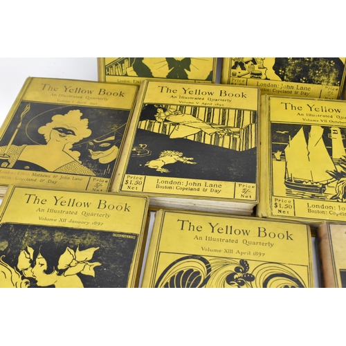 209 - Complete thirteen volumes set of 'The Yellow Book', 1894-1897, illustrated by Aubrey Beardsley, publ... 