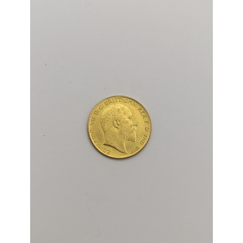 54 - United Kingdom - Edward VII (1901-1910), half sovereign, dated 1909, London Mint
Location: CAB4