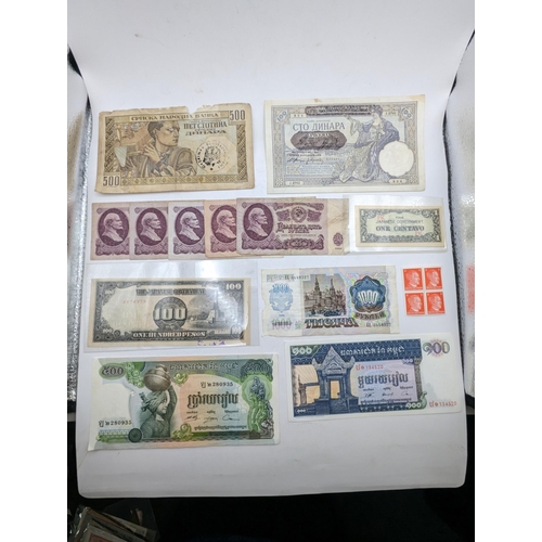 98 - World Banknotes - A collection of 20th century banknotes to include 1930 Japan Ten/10 Yen, WWI era, ... 