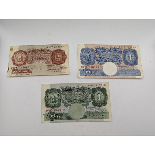 98 - World Banknotes - A collection of 20th century banknotes to include 1930 Japan Ten/10 Yen, WWI era, ... 