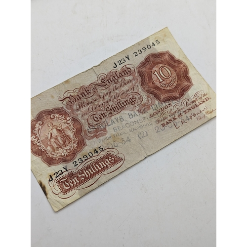 98 - World Banknotes - A collection of 20th century banknotes to include 1930 Japan Ten/10 Yen, WWI era, ... 