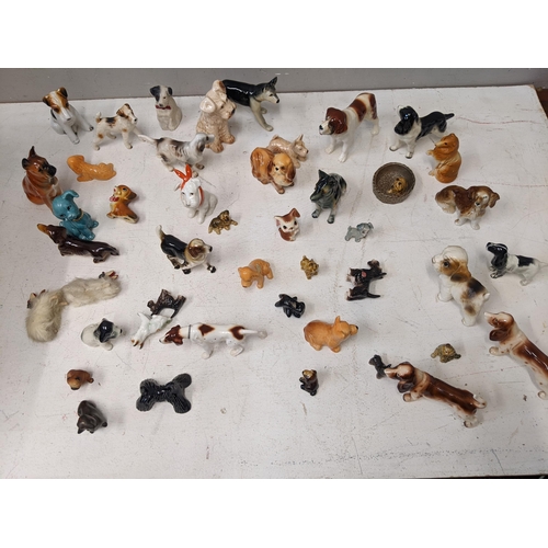 341 - A collection of mainly ceramic model dogs to include Sylvac, Beswick and others
Location:G