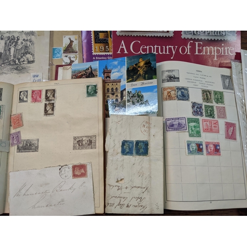 377 - Two albums of mixed early 20th century and later world stamps to include British and Commonwealth, E... 