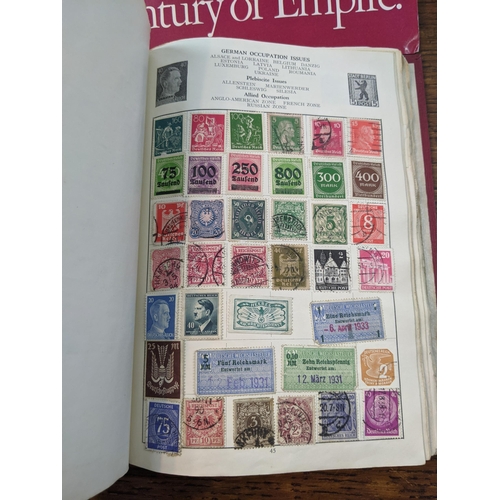 377 - Two albums of mixed early 20th century and later world stamps to include British and Commonwealth, E... 