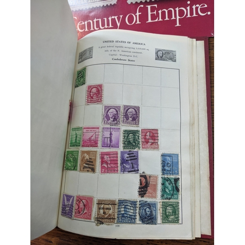 377 - Two albums of mixed early 20th century and later world stamps to include British and Commonwealth, E... 