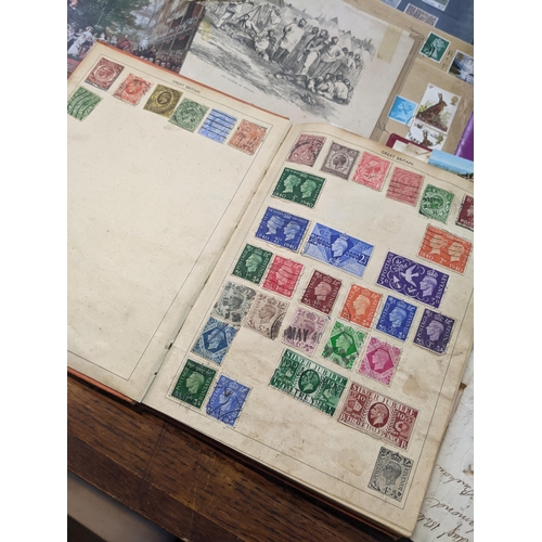 377 - Two albums of mixed early 20th century and later world stamps to include British and Commonwealth, E... 